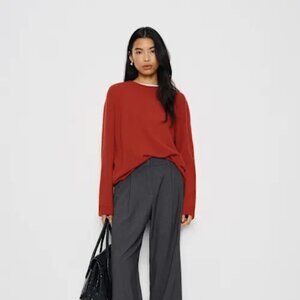 Reformation Cashmere Boyfriend Sweater